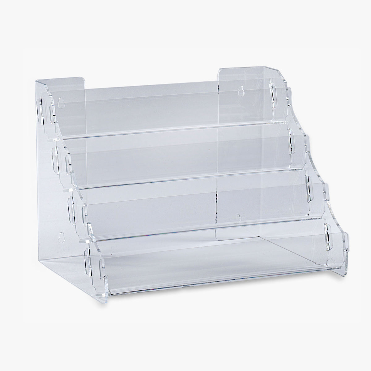 Gift Rack Stand Four Tier Gift Enclosure Countertop Rack (8907) – Clear Solutions