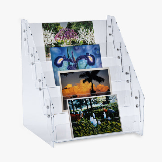 4 Tier Countertop Book Display