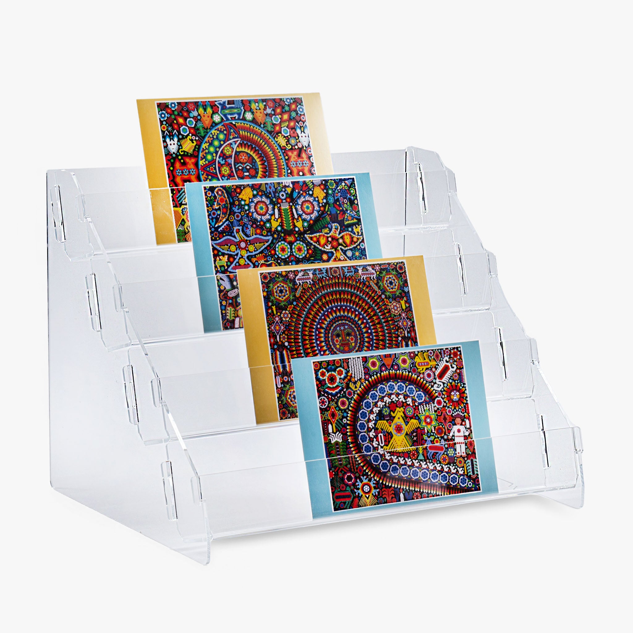 Four-Tier Gift Enclosure/Mini Book Display (8912) – Clear Solutions