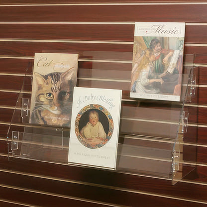 Three Shelf Book/Calendar Rack for Slatwall (8966SW)