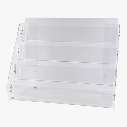 Large Heavy Duty Four Tier Book Rack for Wall or Counter (8967)