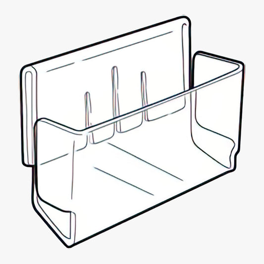 Clear End Pockets for 900 Series Floor Spinners (9082)
