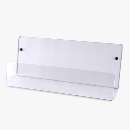 Clear Acrylic Wall Mounted Card Shelf, 12" Wide (9210)