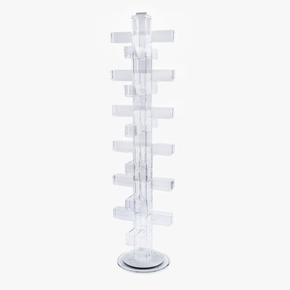 48 Pocket Clear Acrylic Deluxe Floor Spinners (948)