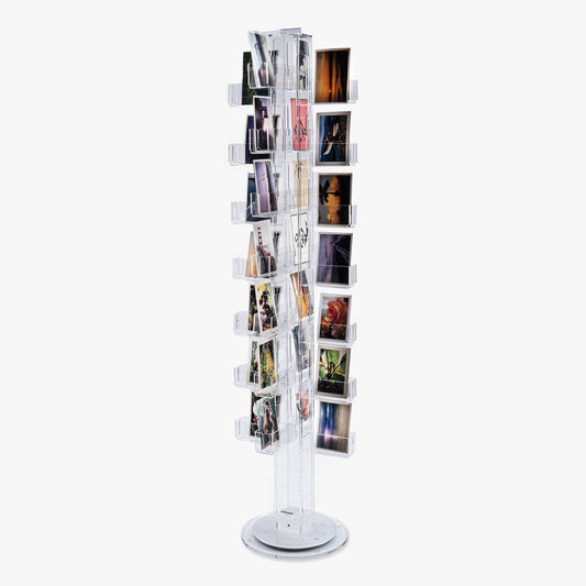 56 Pocket Clear Deluxe Floor Spinners (956)