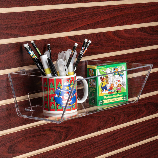 Slatwall Browser Bin, 12" Wide