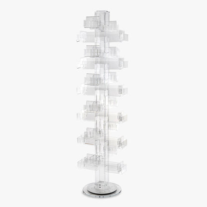 72 Pocket Deluxe Clear Floor Spinners (972)