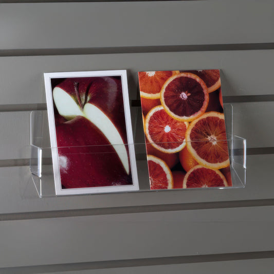 Slatwall Cardstrip with Ends, 12" Wide