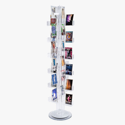 84 Pocket Deluxe Clear Floor Spinners (984)