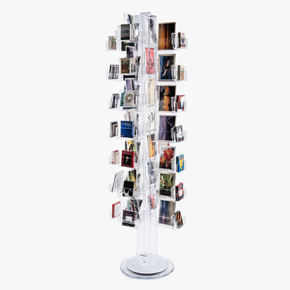 84 Pocket Deluxe Clear Floor Spinners (984)