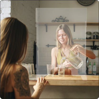 Clear Acrylic Retail Shield